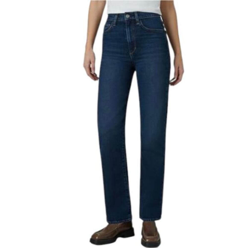 Joe's Jeans‎ Mid Rise Straight Leg Stretch Medium Wash jeans Size 32